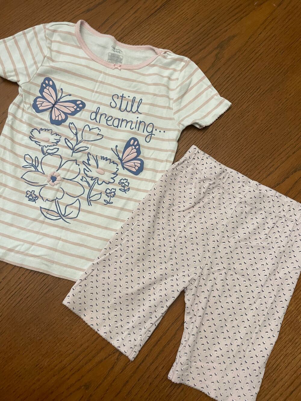 Carters Still Dreaming Butterfly Pajama Set Size 8